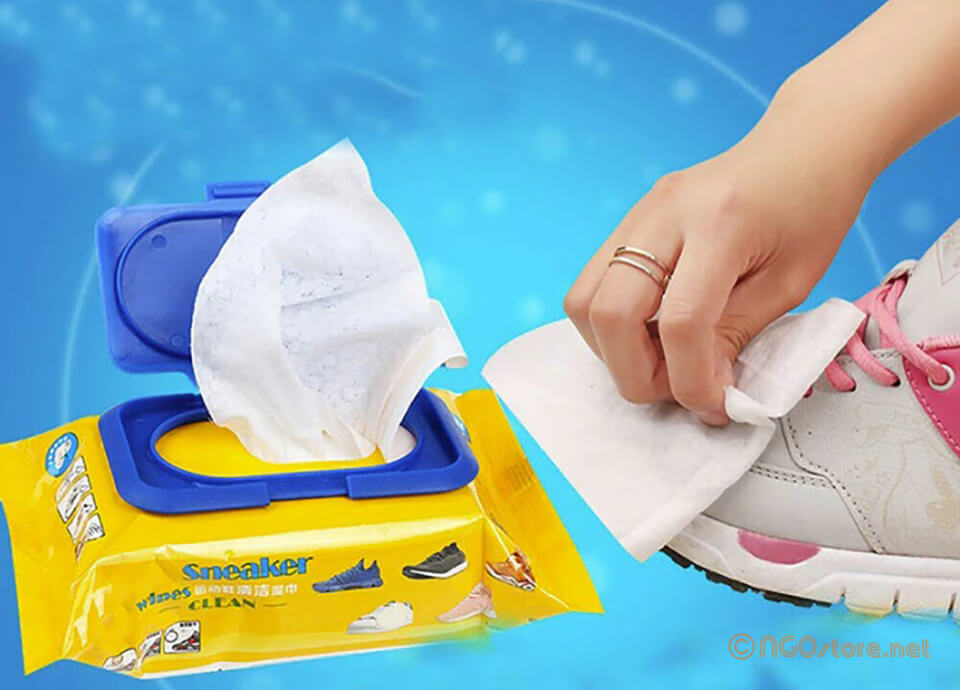 Bịch 30 tờ Giấy lau giầy thần thánh Sneaker