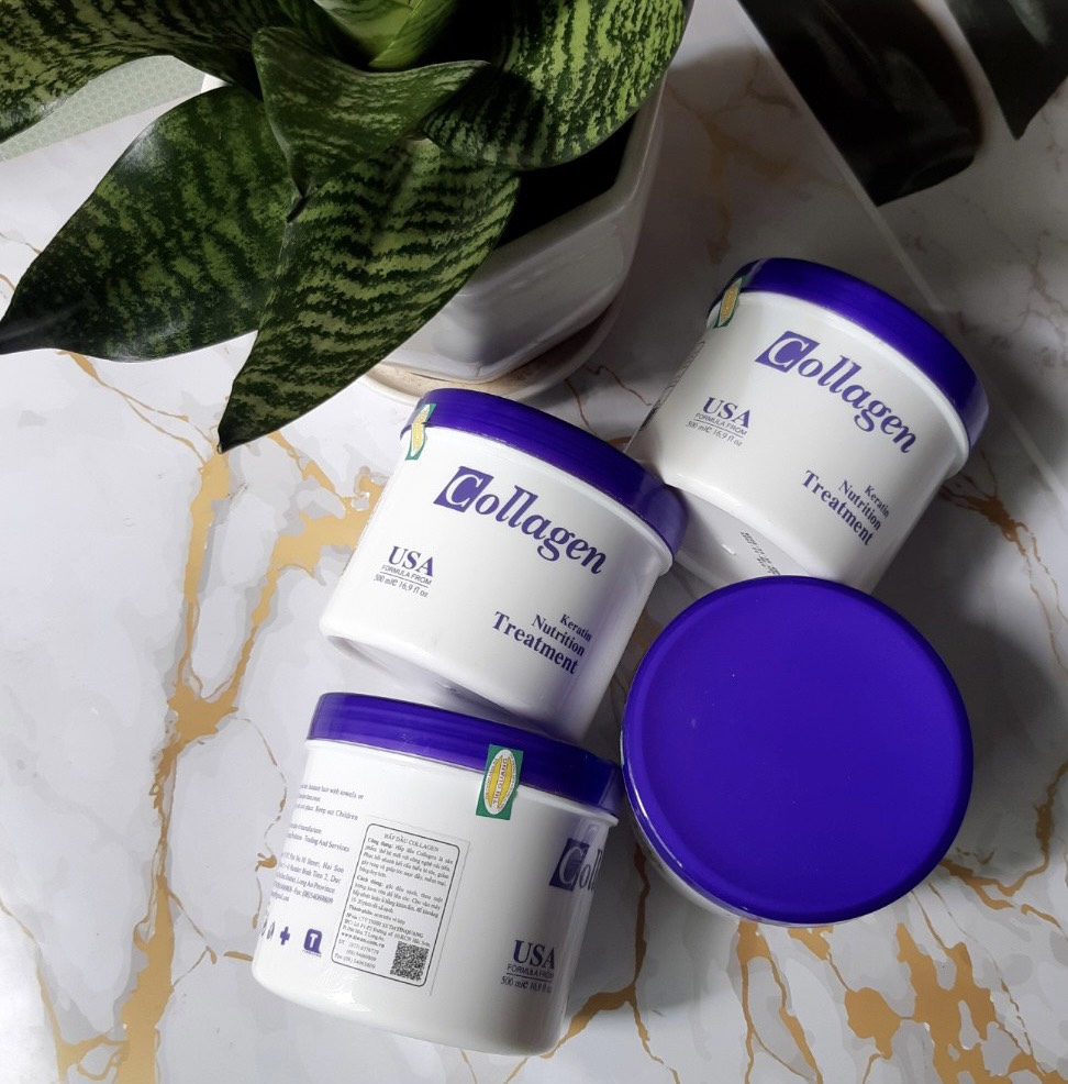 Kem hấp ủ tóc collagen siêu mềm mượt tiwan