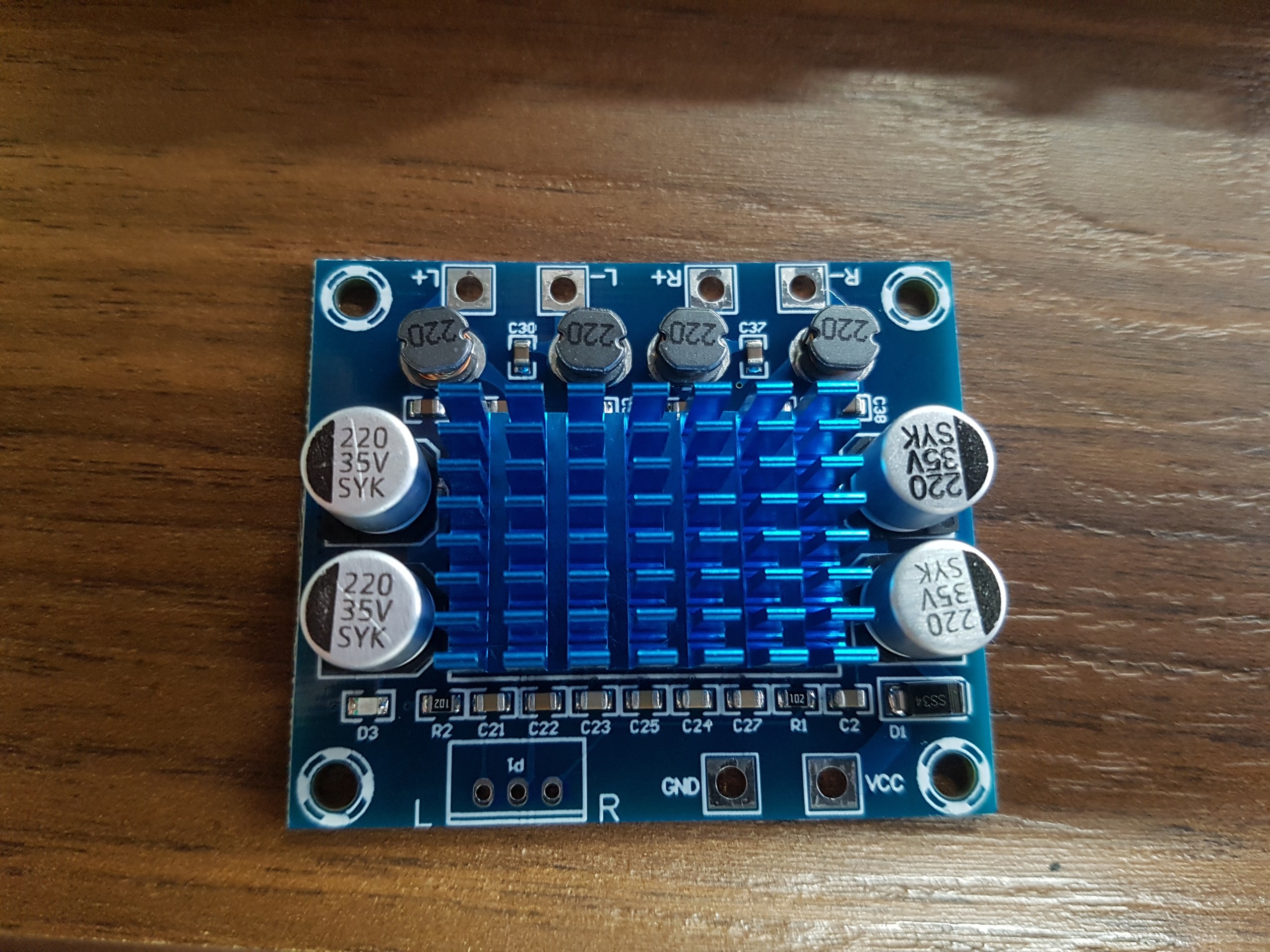 Mạch Amply Class D 30w x2 8-26V