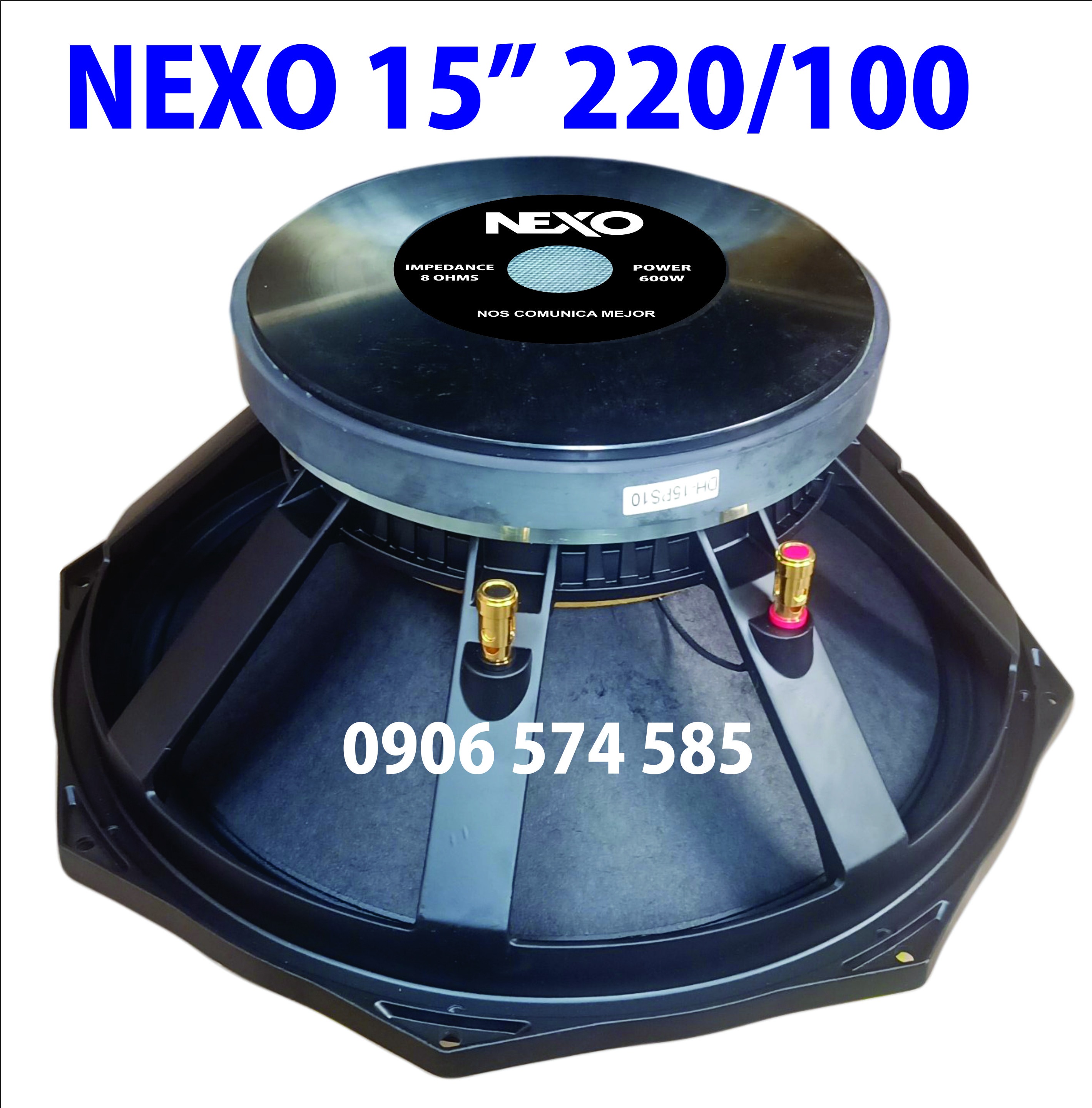 [HCM][Hàng nhập khẩu] Loa bass Nexo 4 tấc coil 100 từ 220 bass 40 từ 220 coil 100 - bass 15 inch - giá một cái
