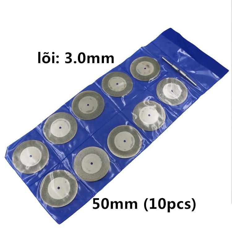 Bộ 10 đĩa cắt kim cương 50mm