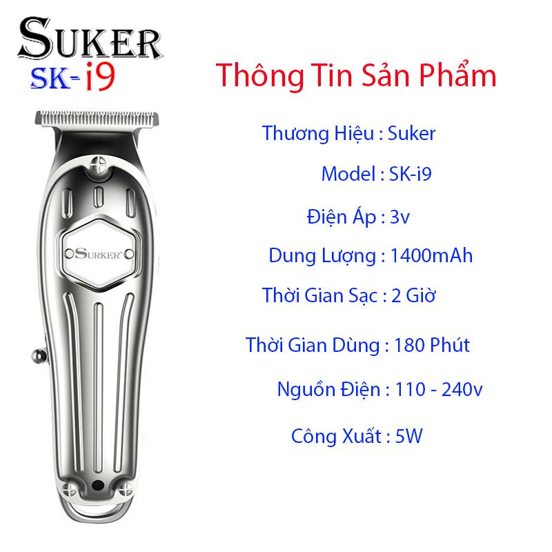 Tông đơ cắt tóc trấn viền surker I9 mẫu mới