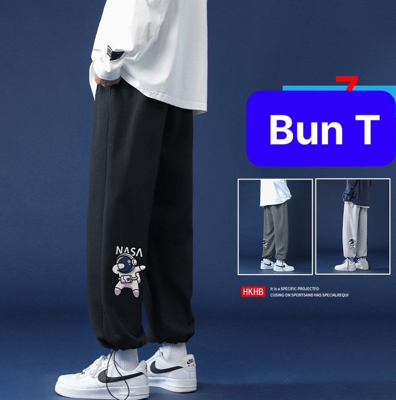 Quần jogger thể thao nam nữ nasa unisex thoáng mát chất nỉ dày da cá nhật bản phong cách cao cấp - trangbun fashion