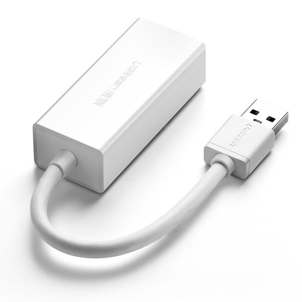 USB 3.0 to LAN, hỗ trợ chuẩn Giga Ethernet Ugreen 20256-Đen