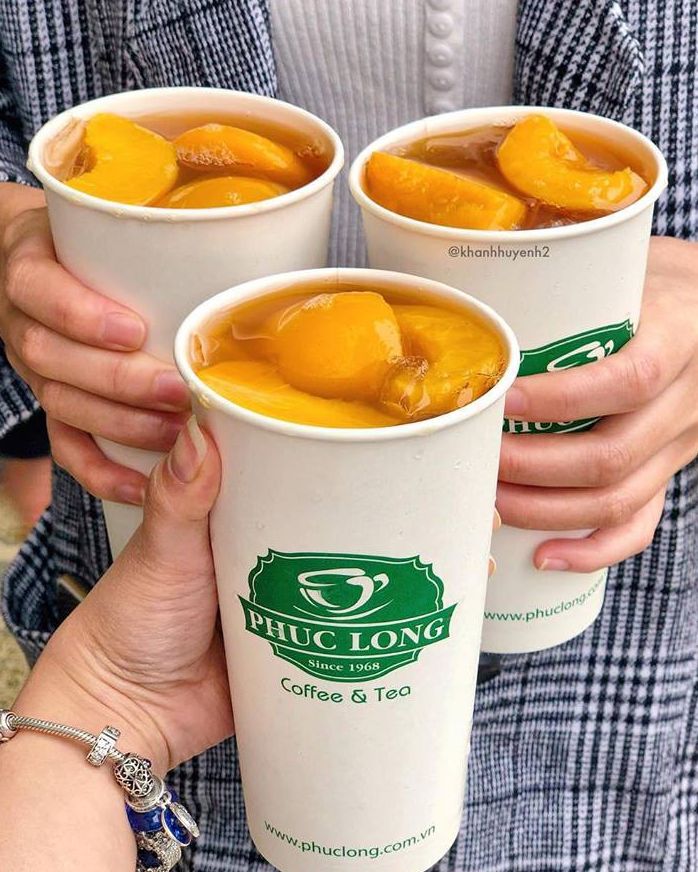 Trà đào túi lọc Phúc Long
