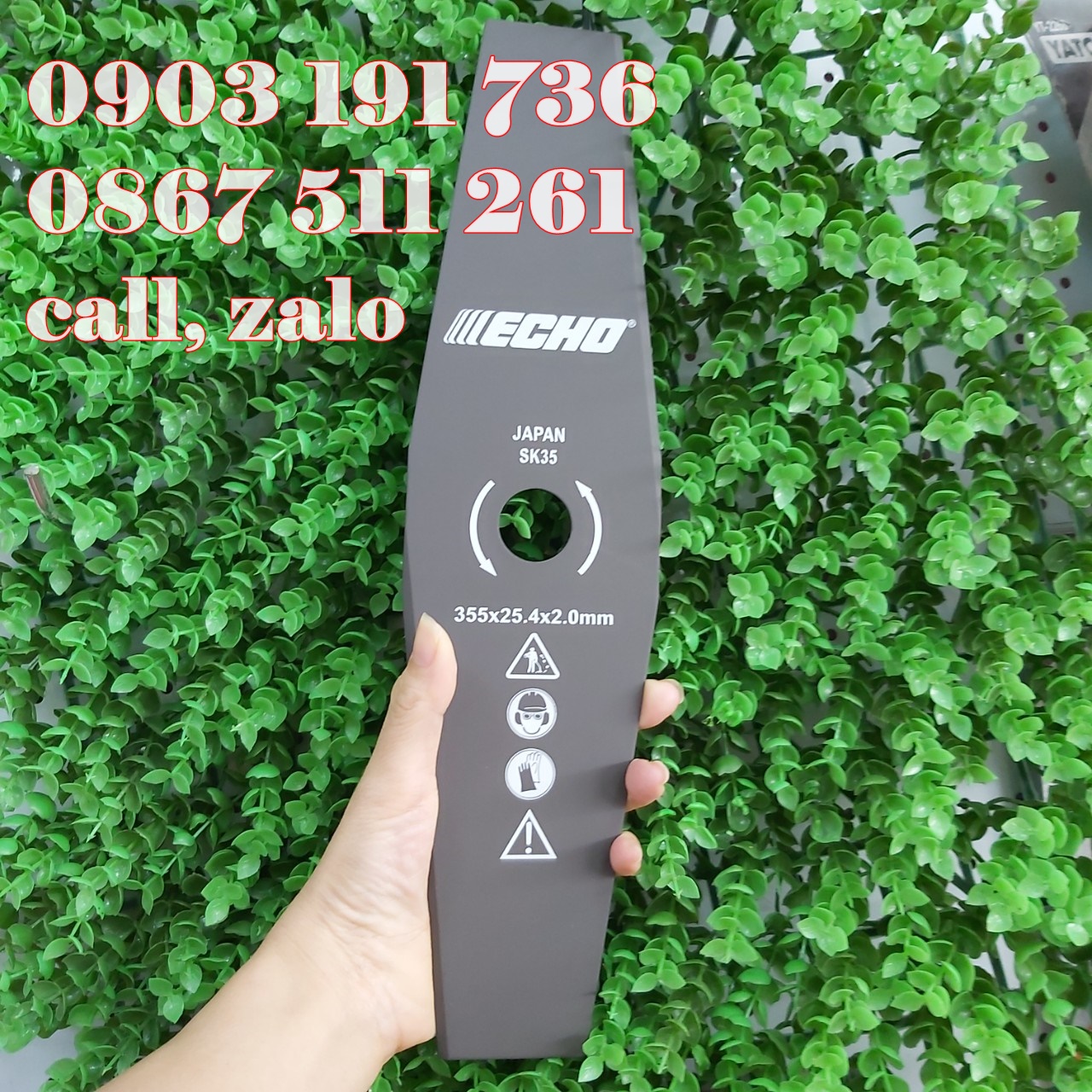 Lưỡi cắt cỏ Nhật Bản loại xịn đánh bay mọi loại cỏ