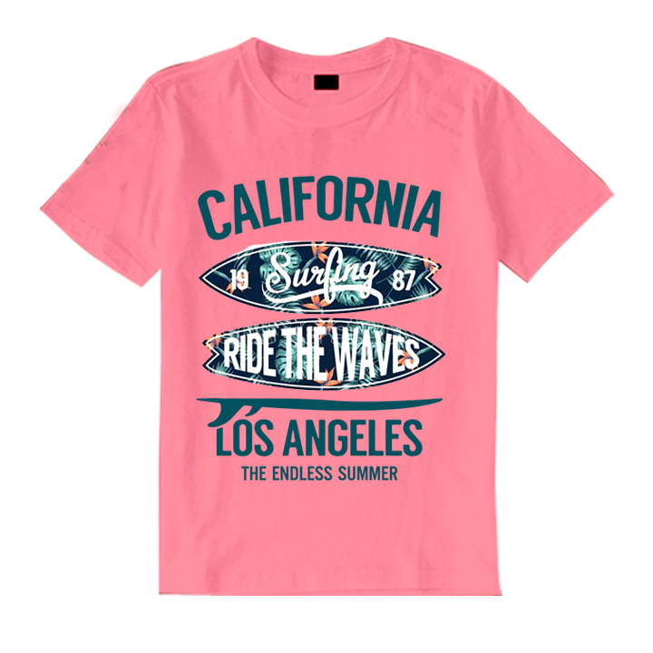 Hcm]Áo Thun California Nam Nữ Vải Thun Cotton Mềm Mịn | Lazada.Vn