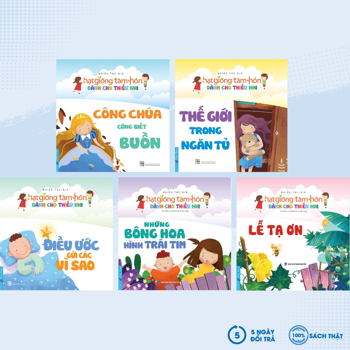 Sách - combo truyện thiếu nhi hạt giống tâm hồn - fn - newshop