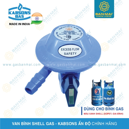 Van Shell gas chính hãng Ấn Độ + dây ga