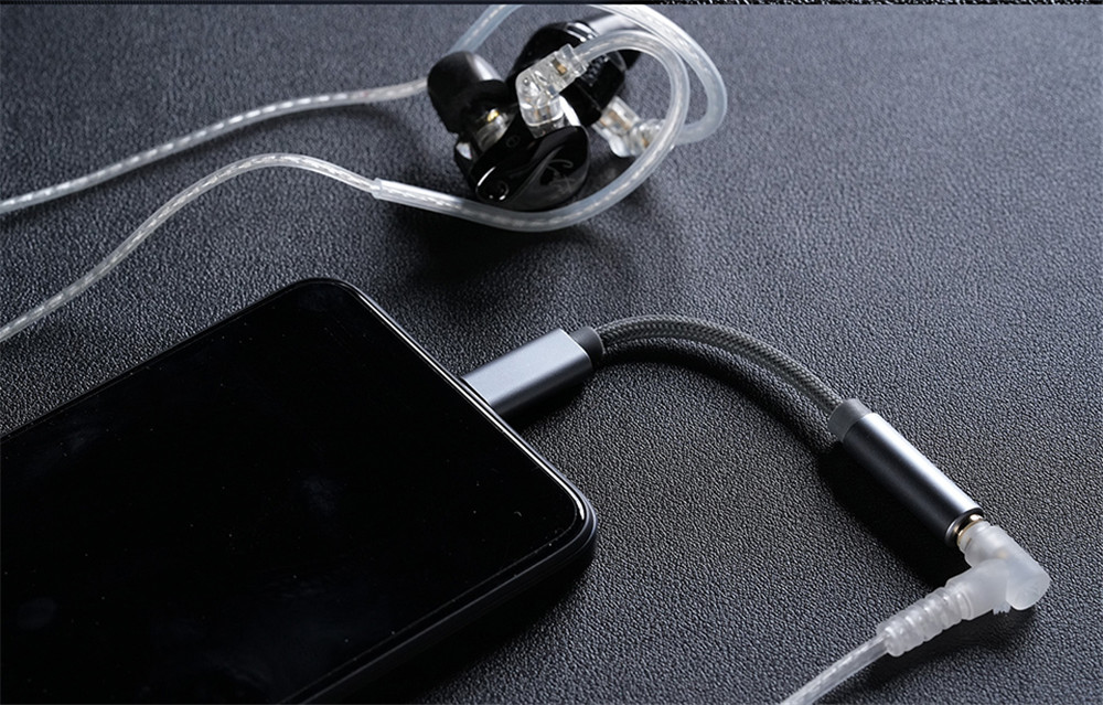 DAC chuyển cổng Type C sang 3.5mm hãng KZ AM01