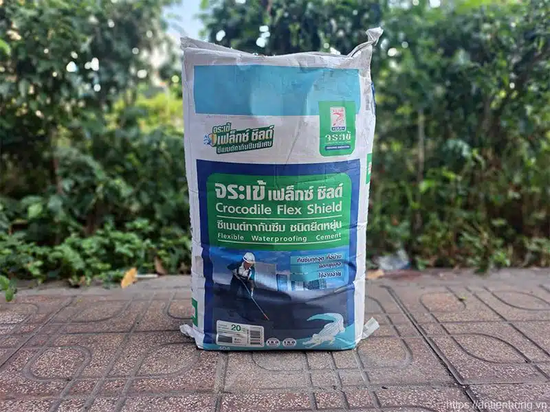 Chống Thấm Cá Sấu Flex Shield Crocodile (Dạng Vữa)