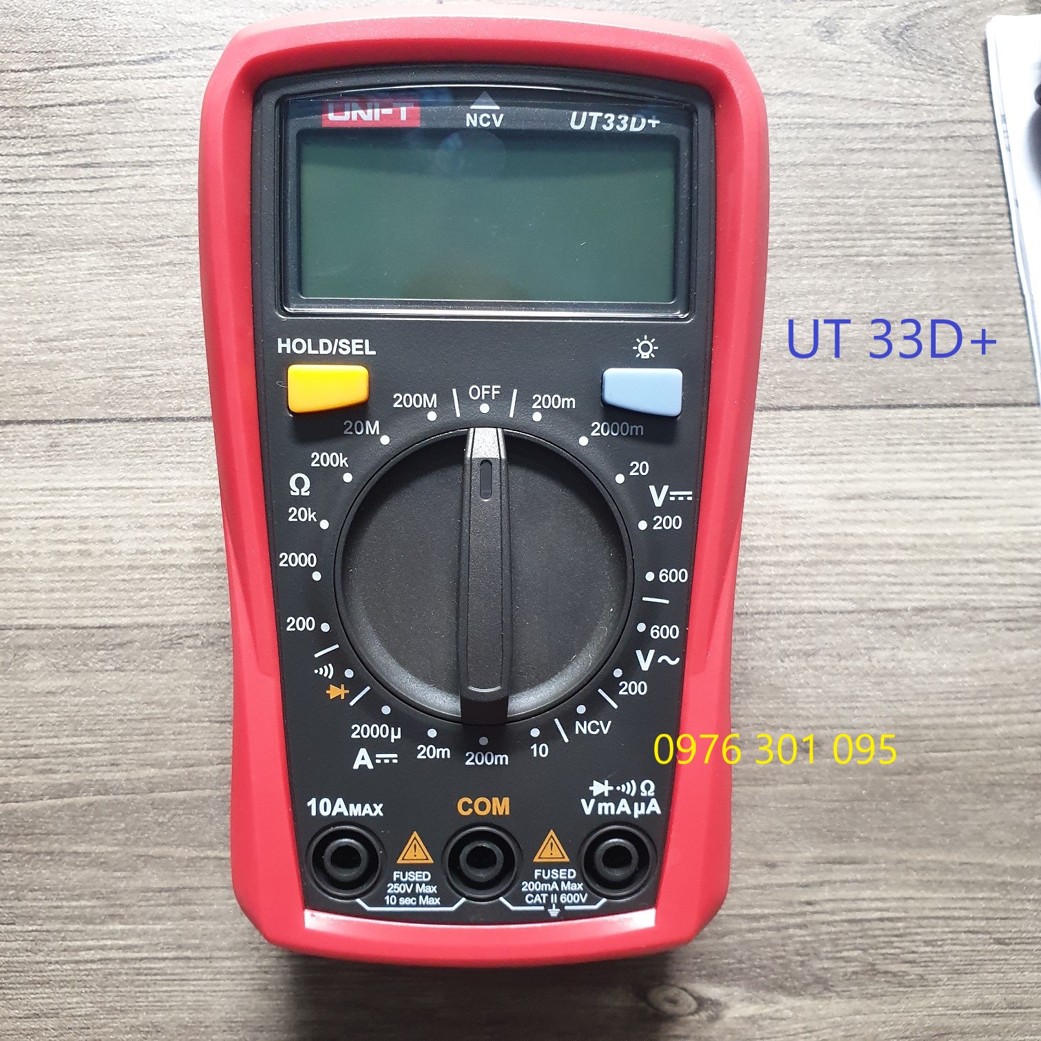 Đồng Hồ Đo Điện Vạn Năng Ut33D+ Series