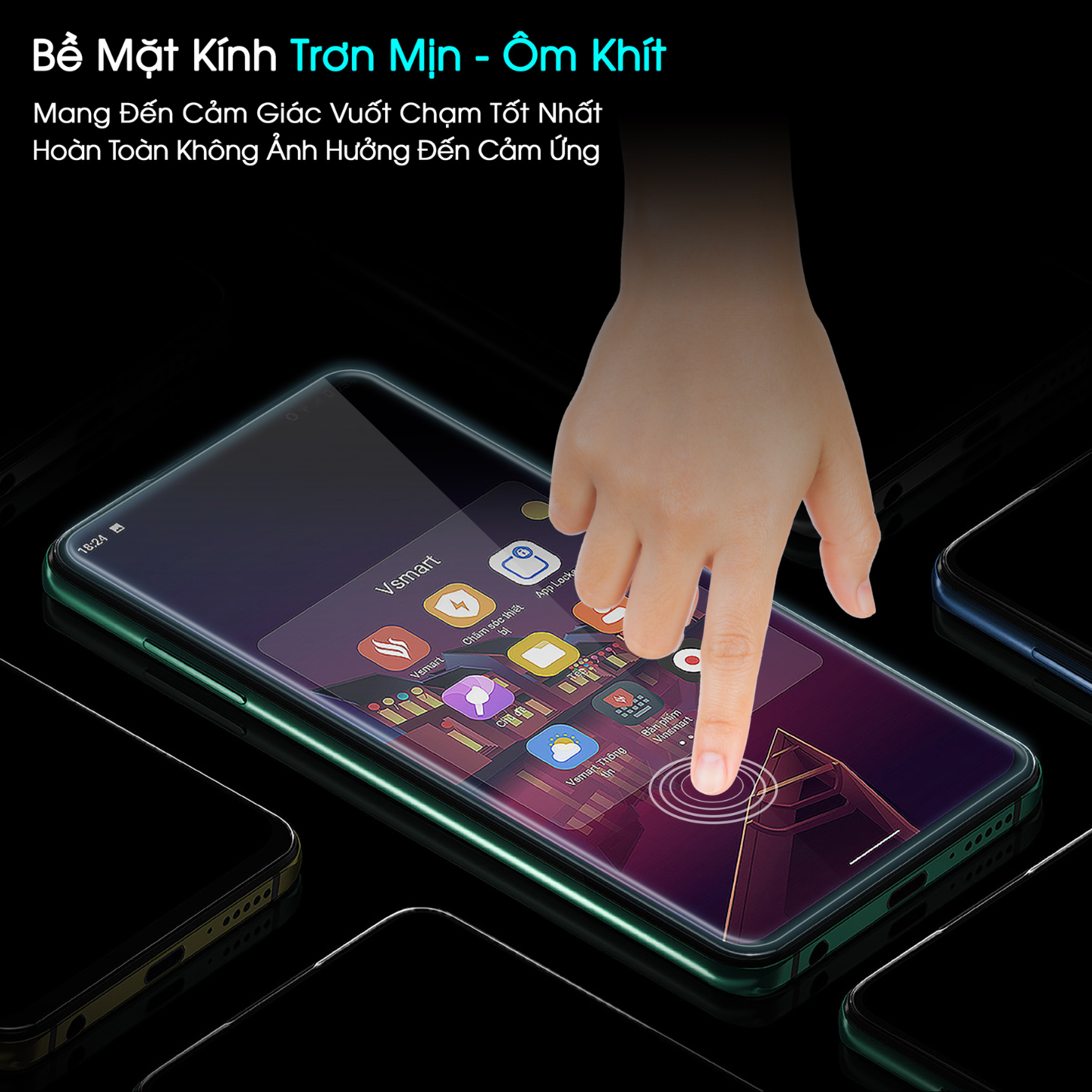 Combo 2 kính cường lực iPhone 15 / 15 Plus / 15 Pro / 15 Pro Max GOR