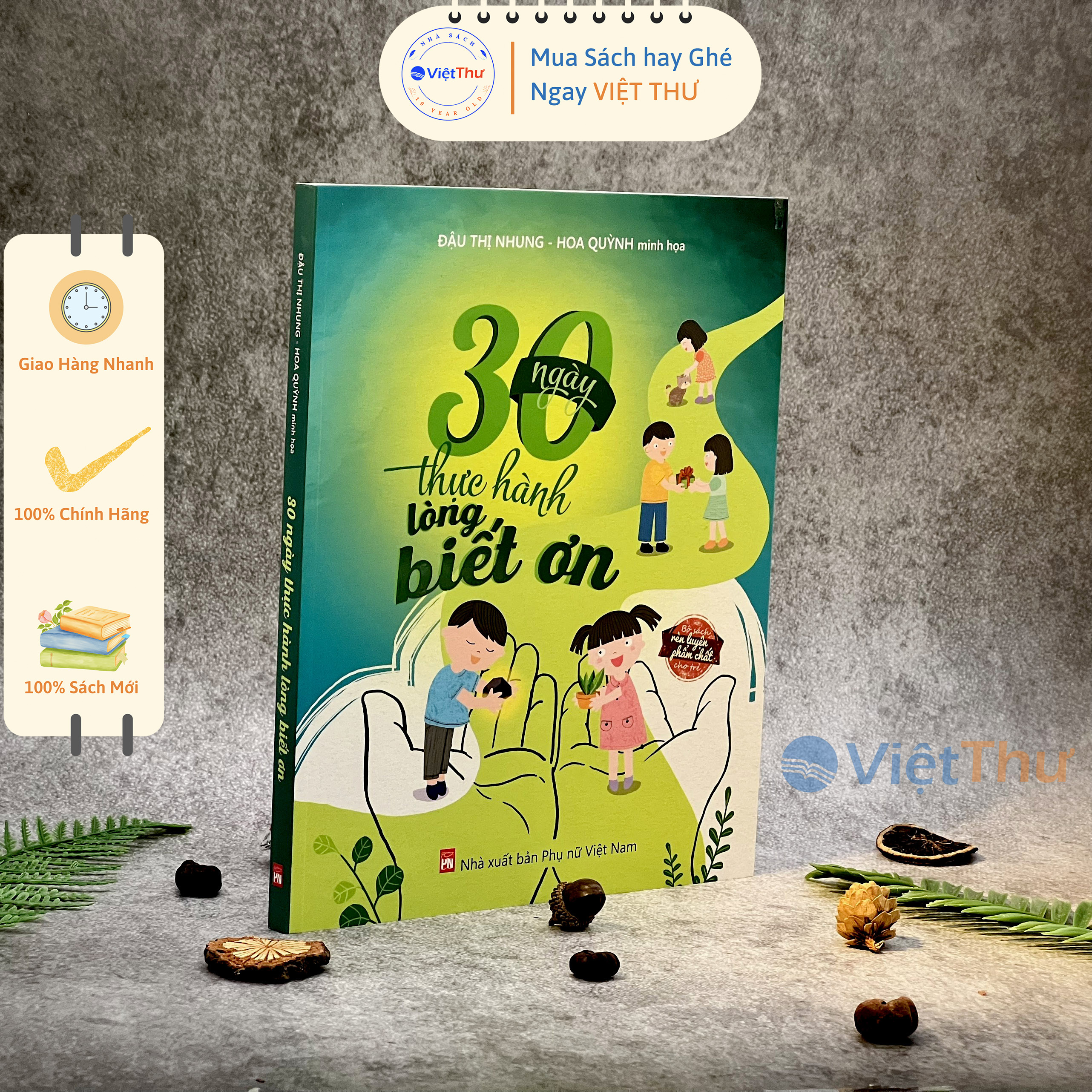 Sách - 30 ngày thực hành lòng biết ơn - bộ sách rèn luyện phẩm chất cho trẻ