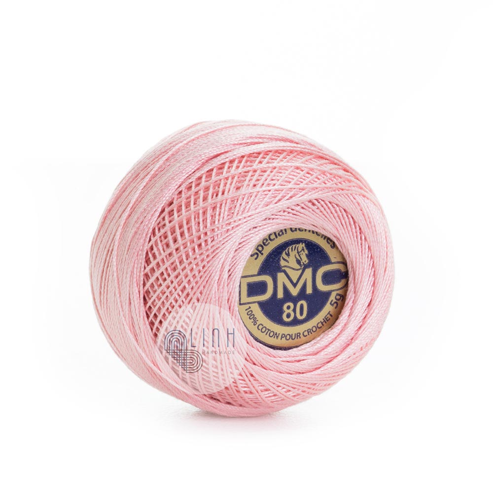 Cuộn chỉ dmc brilliant tatting cotton art 19