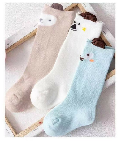 sét 3 tất boot cổ cao cho bé