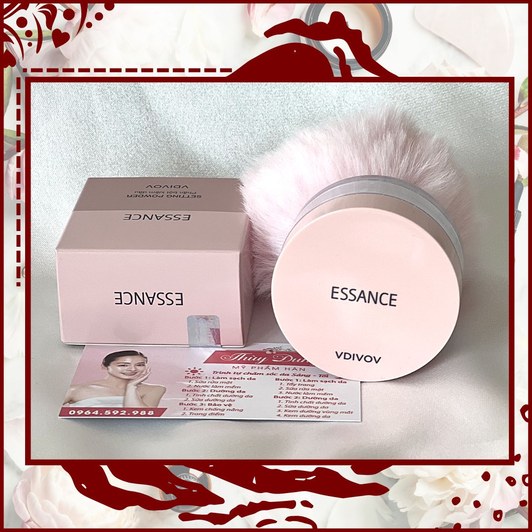 (TEM chính hãng) Phấn Phủ Kiềm Dầu Dạng Bột Đa Năng Essance Setting Powder 7G. Date 2025