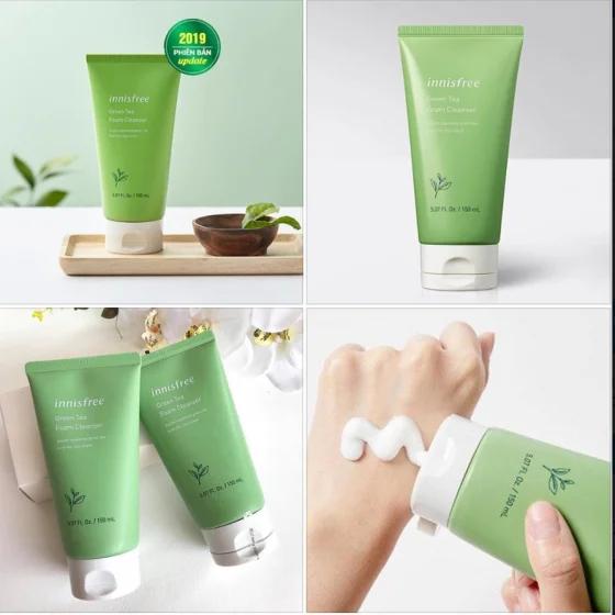 Sữa Rửa Mặt Trà Xanh Innisfree 150ml