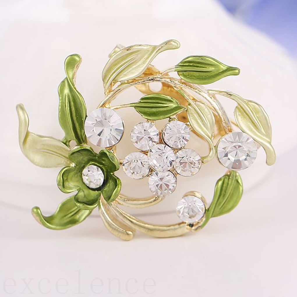 [HCM]Ghim Cài Áo Hình Bông Hoa Phong Cách Retro