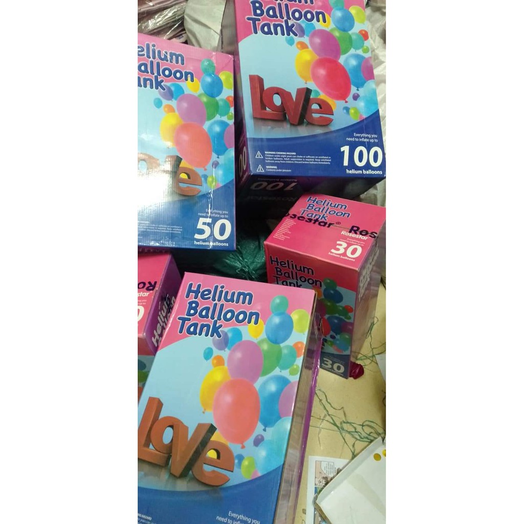 bình heli bơm bóng bay 22 lít 50 quả
