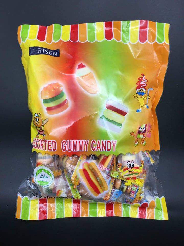 [HCM]Kẹo dẻo hương trái cây risen 350g