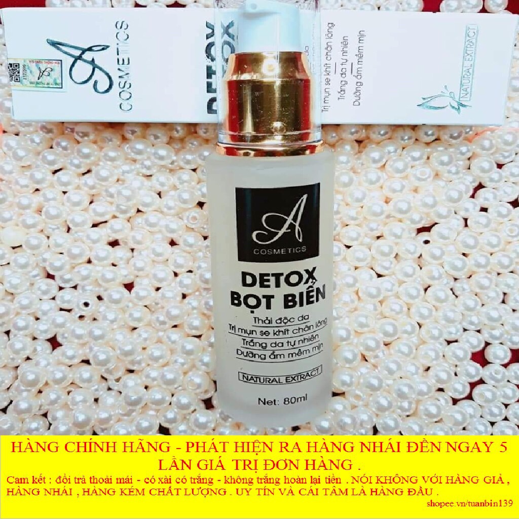 [HCM][Chính hãng] Detox bọt biển thải độc chữ A - Acometics