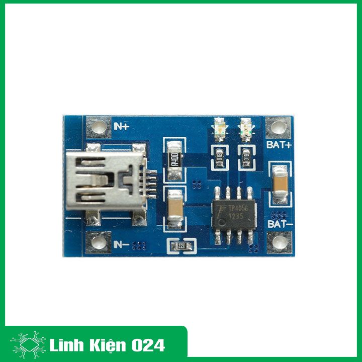 Module sạc pin tp4056 1a micro usb v1