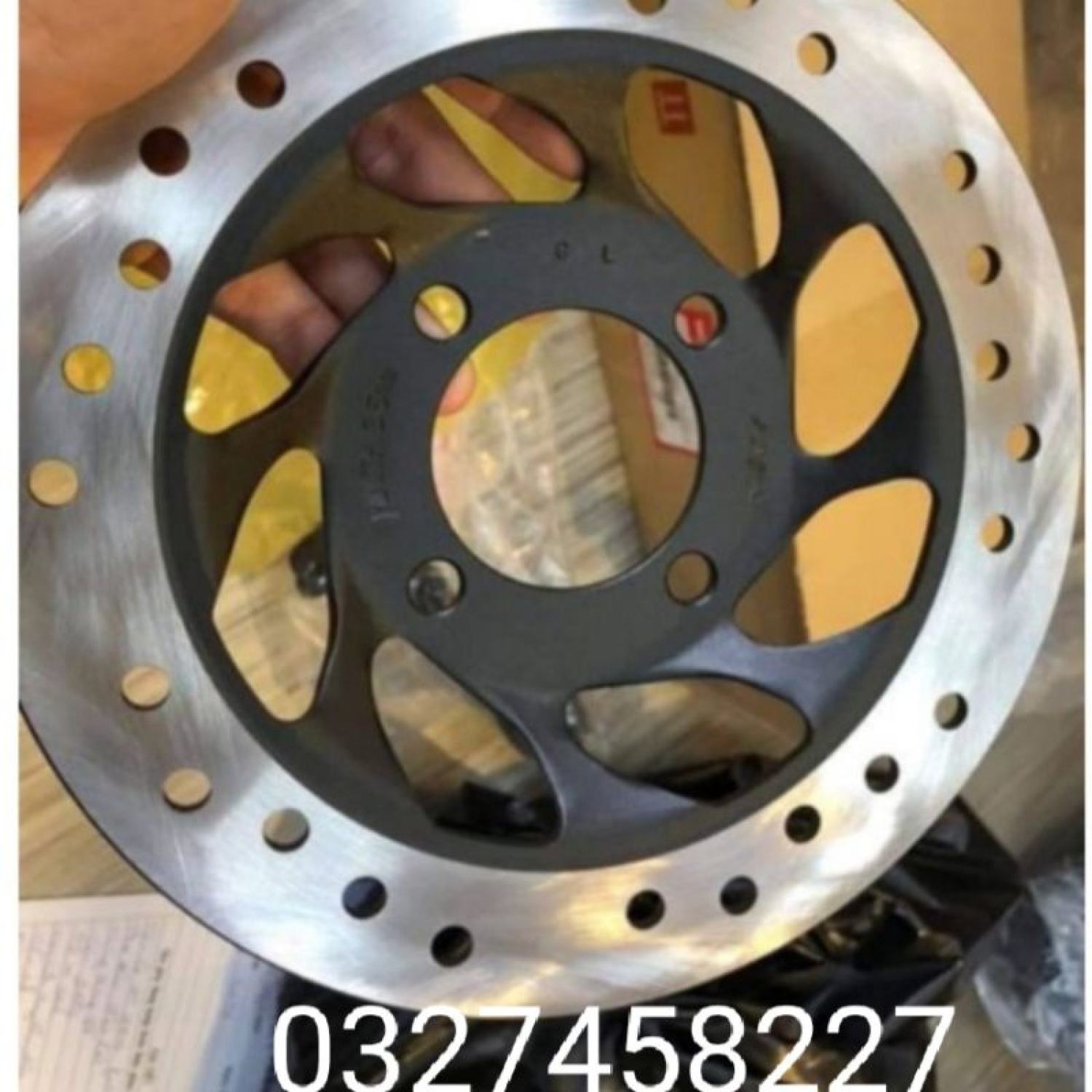 Đĩa thắng, phanh trước xe wave rs, s100, future neo 125...zin honda