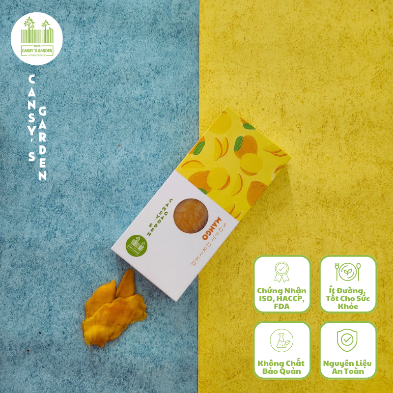 Xoài sấy dẻo - Soft Dried Mango 180gr