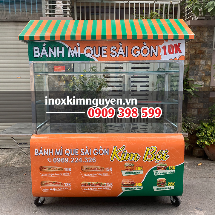 Xe bánh mì que sài gòn 1M6