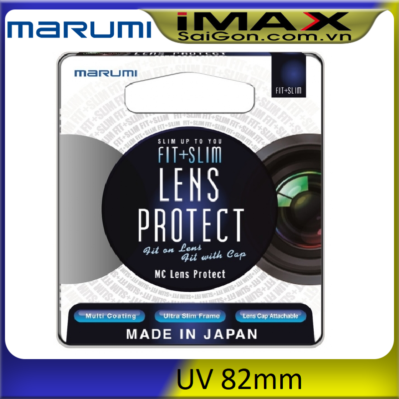 Kính lọc Filter Marumi Fit & Slim Lens Protect 82mm (Hoằng Quân)