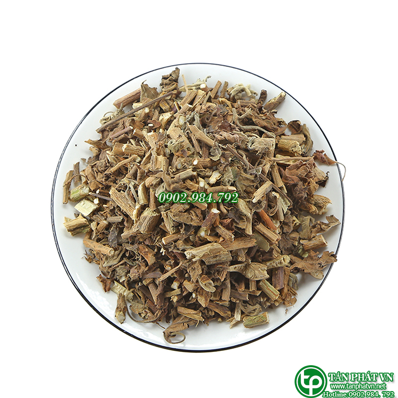 Hoắc hương khô 500g - Thảo Dược Tấn Phát - Hỗ trợ buồn nôn và đau bụng lạnh