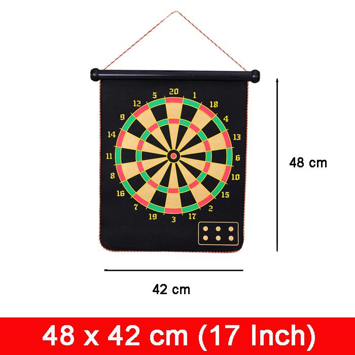 [HCM]Bảng Phi Tiêu Nam Châm 17 Inch 48 x 42 cm (Kèm 6 Cây Phi Tiêu)