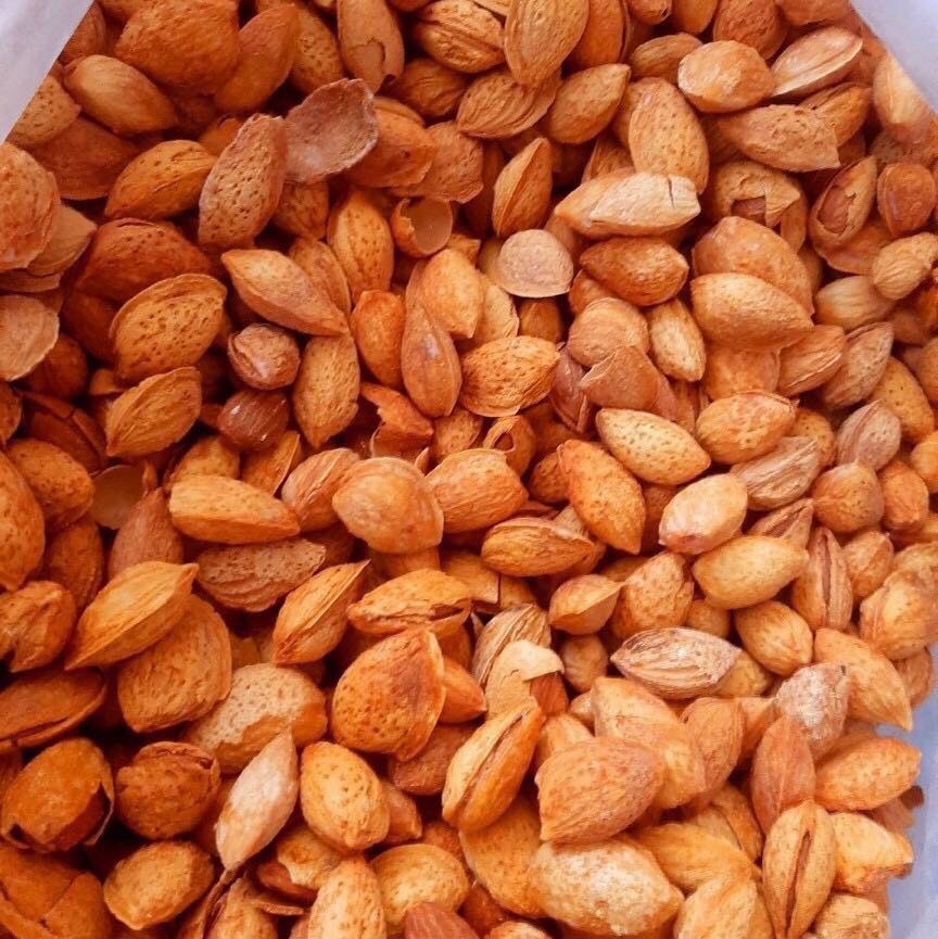 Hạnh nhân rang bơ lon pet 500.Gram