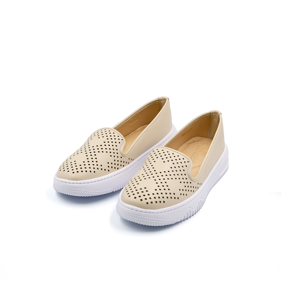 SIÊU SALE 6.6 | Giảm 30% đơn 199k - Giày Sneaker Nữ Tomoyo Da Microfiber "SIÊU NHẸ" TMW20909