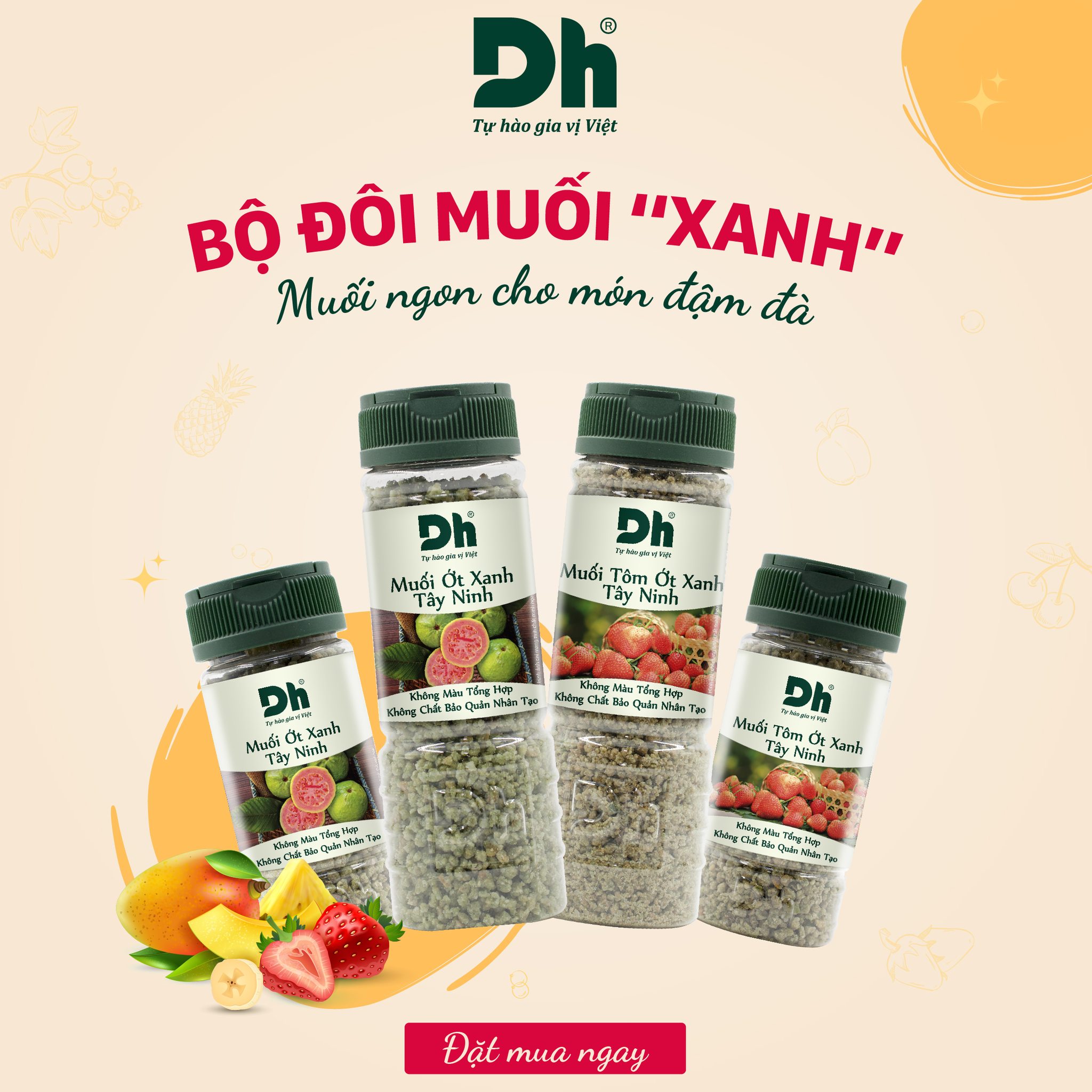 Muối chấm Tây Ninh Dh Foods