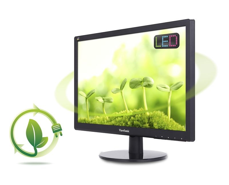 Màn hình LCD 18.5” ViewSonic VA1903a Chính hãng (TN - VGA, 1366x768, 75Hz, Kèm cáp VGA, Treo tường)