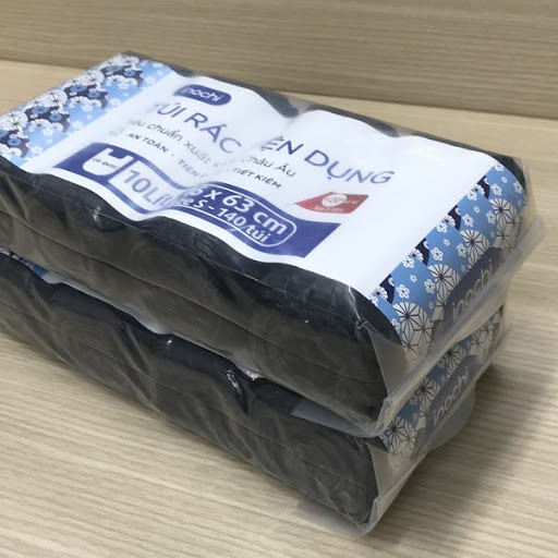 COMBO 4 Cuộn Túi đựng rác Soji inochi ( Hàng Xuất Nhật )