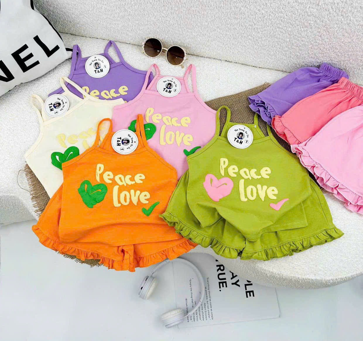 [ MẨU MỚI ]COMBO 3 BỘ 2 DÂY BÉ GÁI CỰC CUTE CHẤT SIÊU CO DÃN 6-18kg