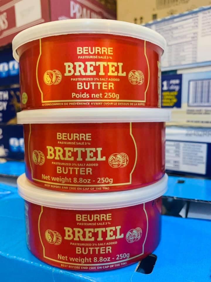 [HCM]BƠ ĐỒNG TIỀN - BRETEL BUTTER 250G / PHÁP