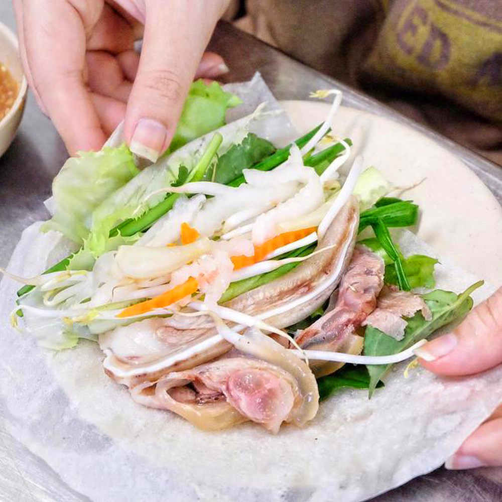 [HCM] Bánh Tráng Nhúng Bình Định (38k/ ràng 20 cái - Nhà làm, có mè, dẻo dai, nhúng cuộn)