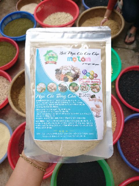 Bột Ngũ Cốc Metom Handmade 1Kg - Tăng Cân Cao Cấp