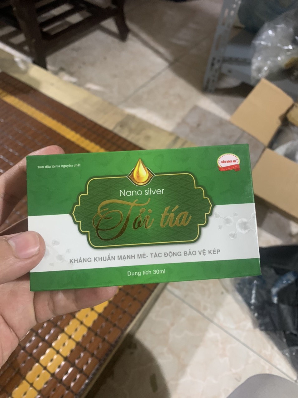 Tinh dầu tỏi Cầu Bình An BQSHOP