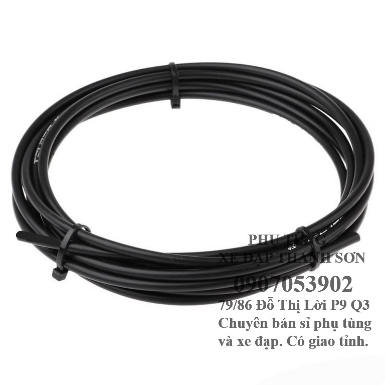 Vỏ dây thắng xe đạp màu đen