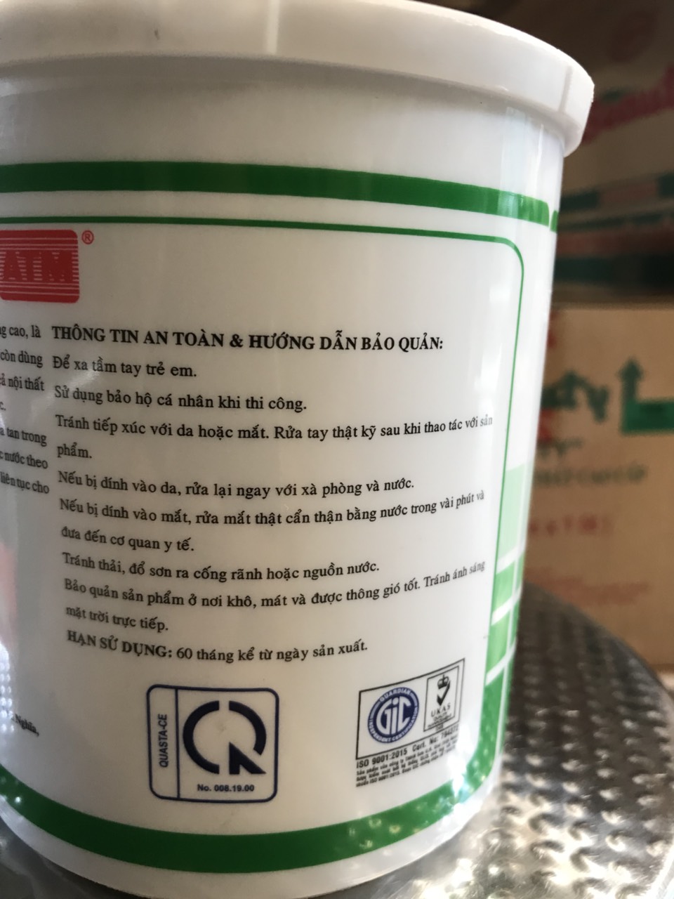Ve màu đen ATM(1L)