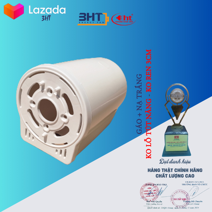 Bộ Gáo Quạt Không Răng Đen B4 - SENKO CÓ RĂNG