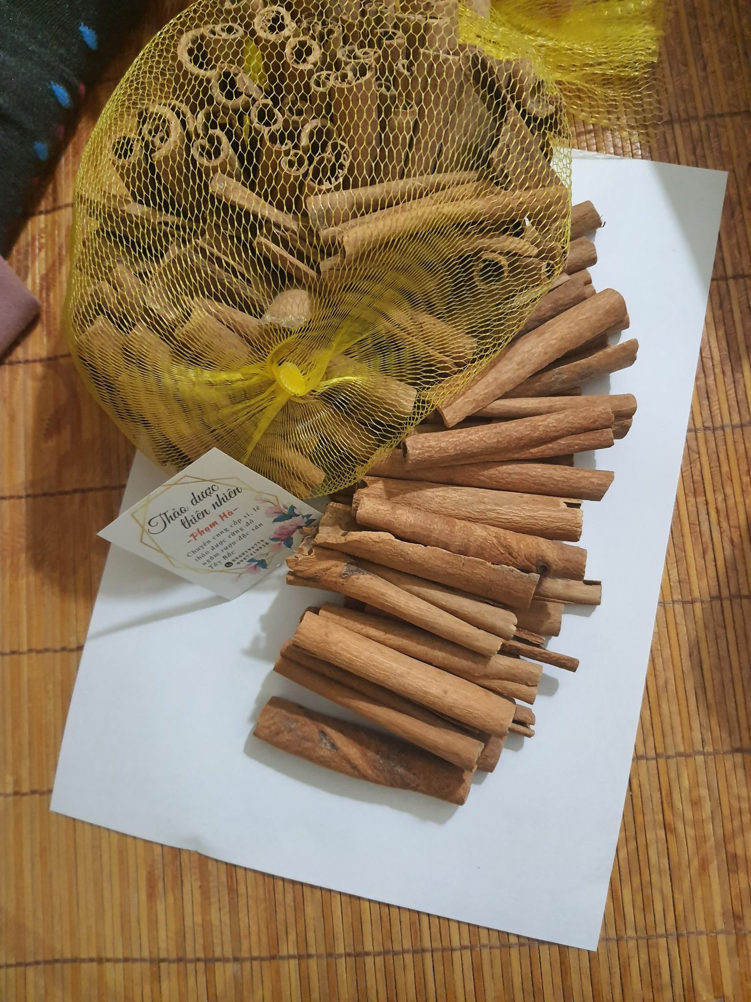 Quế Khô Gói 1kg Hàng Chuẩn Đã Cạo Vỏ