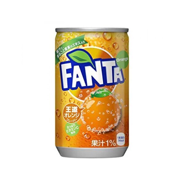 Lon Fanta cam/ Fanta nho/ Coca mini Nhật Bản 160ml