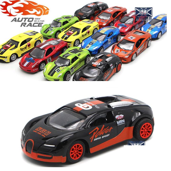 Xe ô tô đồ chơi trẻ em die cast bằng sắt chạy cót tỉ lệ 1 : 64 bộ 5 chiếc