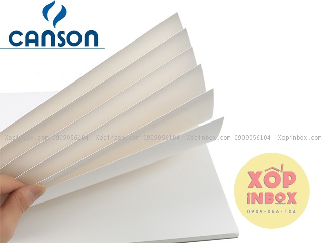 Giấy canson Pháp A1 dày 250gsm xấp 10 tờ